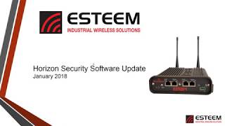 Horizon Industrial Wireless Radio Security Software Update screenshot 5