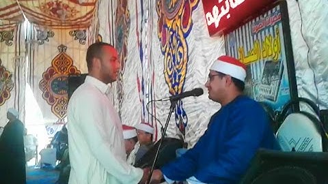 جواب رااااائع للشيخ محمود الشحات من اخر سورة المائدة = احمد رزق