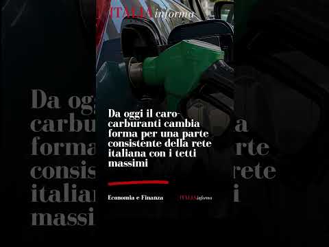 Video Aggiornamento/Carburanti, da oggi tetto Eni e Ip: quanto si risparmia