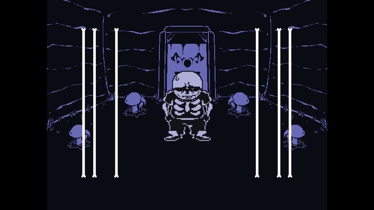 Cross Sans soul, with DETERMINATION effects - JaimeArt - Folioscope