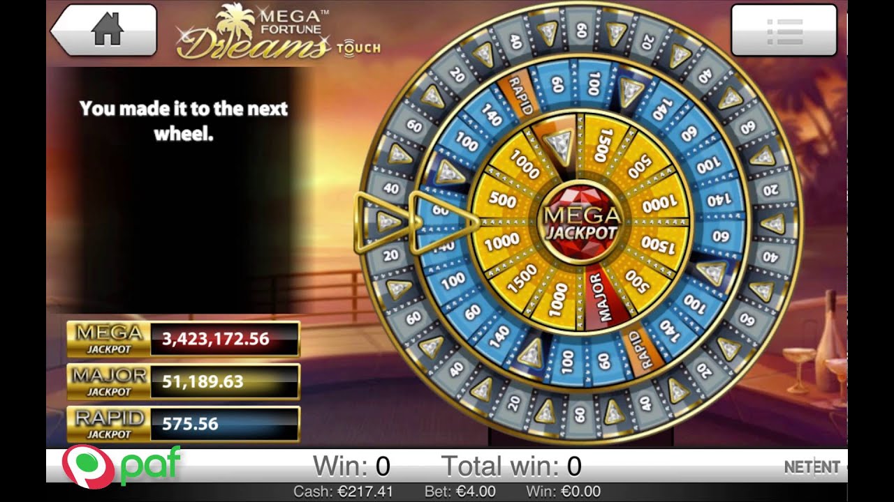 Mega Fortune Dreams Progressive Slot - Play for Jackpots in the Millions