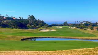 Golf Course Background with Chill Out Music from California