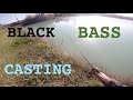 Casting invernale al black bass in lago  i primi caldi stagionali