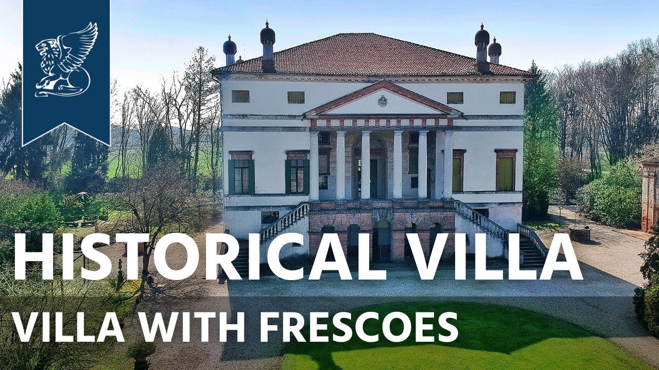 Luxurious Historical Villa With Frescoes On Veneto's Hills