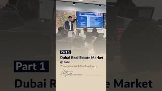 Dubai Real Estate Market — Q3 2026 | Primary Market & Top Developers | Part 1