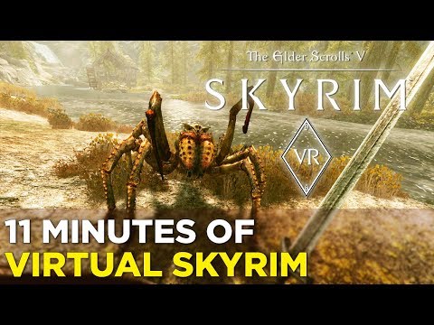 Being a Huge Jerk in SKYRIM VR — 11 Minutes of PSVR Gameplay