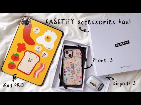 casetify case haul : cute + aesthetic iPad Pro & iPhone 13 cases