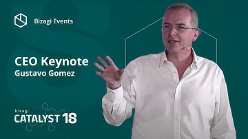 CEO Keynote - Gustavo Gomez — Bizagi Catalyst 18