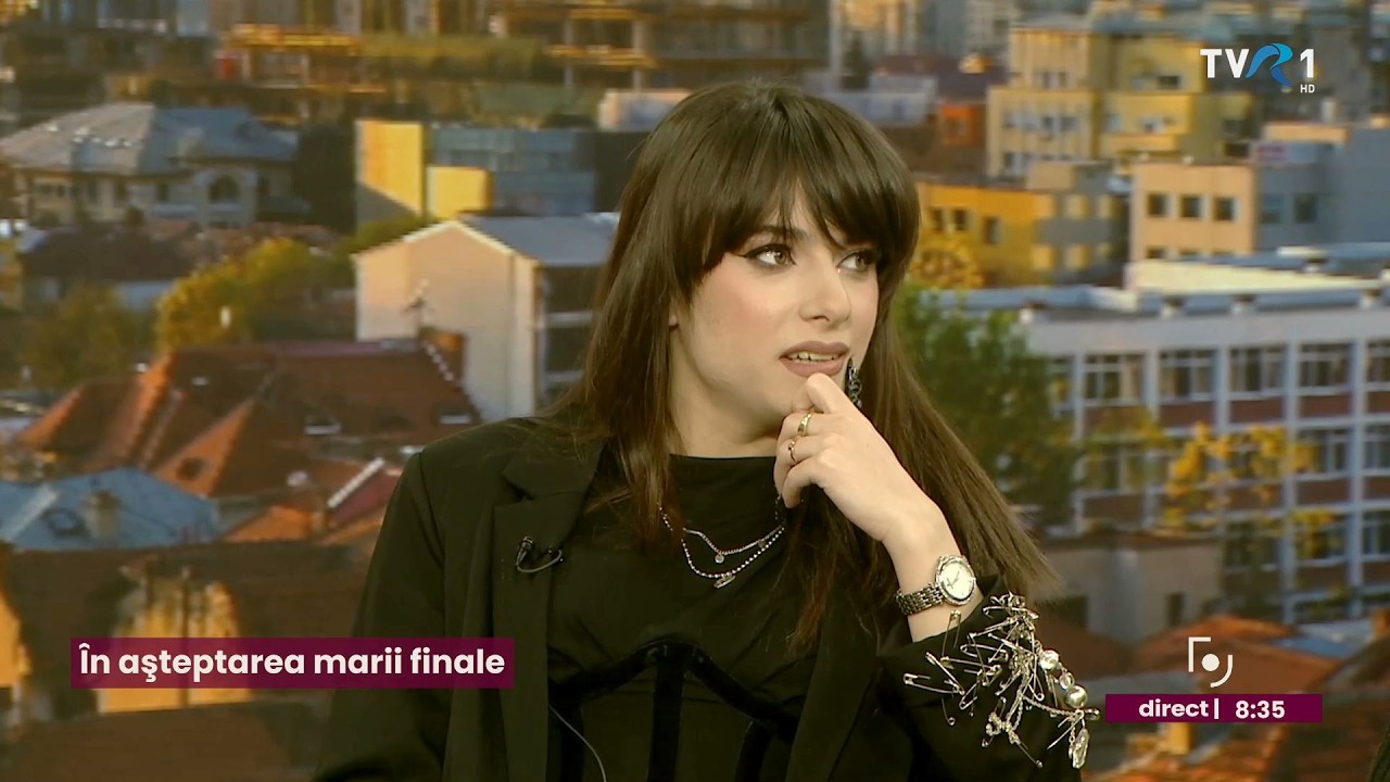 De la fizică la Eurovision: povestea Alexandrei Căpitănescu | Telejurnal matinal (@TVR1)