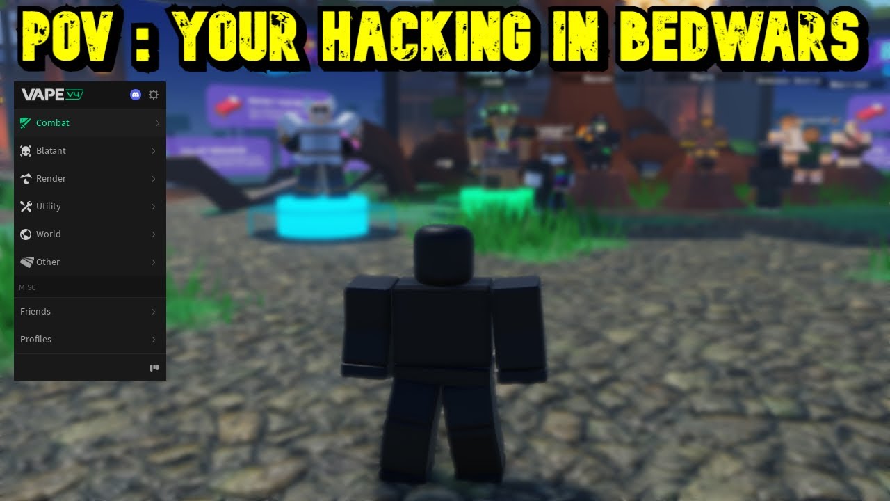 How to look like your hacking in Roblox bedwars｜TikTok Search