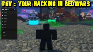 The video ENDS when I find a HACKER! Roblox BedWars  The video ENDS when I  find a HACKER! Roblox BedWars 🔴 URGENT:  won't show you my NEW  videos UNLESS you