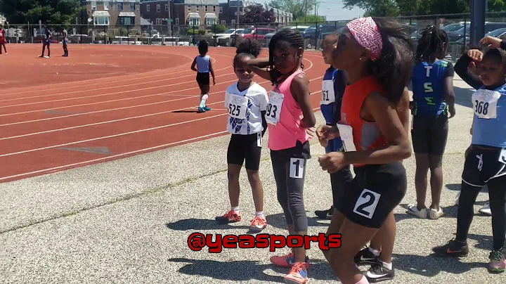 Dionne Whittington 8yr old Track Star puts on an incredible performance at UAGTCA Track Meet