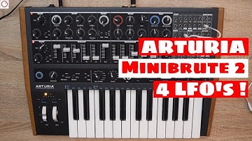 ARTURIA MiniBrute 2 Synthesizer Tutorial - The Secret Of The 4 LFO