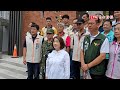 周春米勘查麟洛大排堤防潰堤及興化國小 指示儘快搶修復建