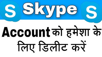 How To Deactivate , Delete Skype Account in Android