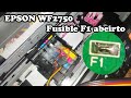 😞Impresora Epson WF2750 fusible F1 abierto, no imprime nada