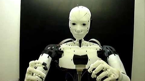 InMoov using script: full.py MRL