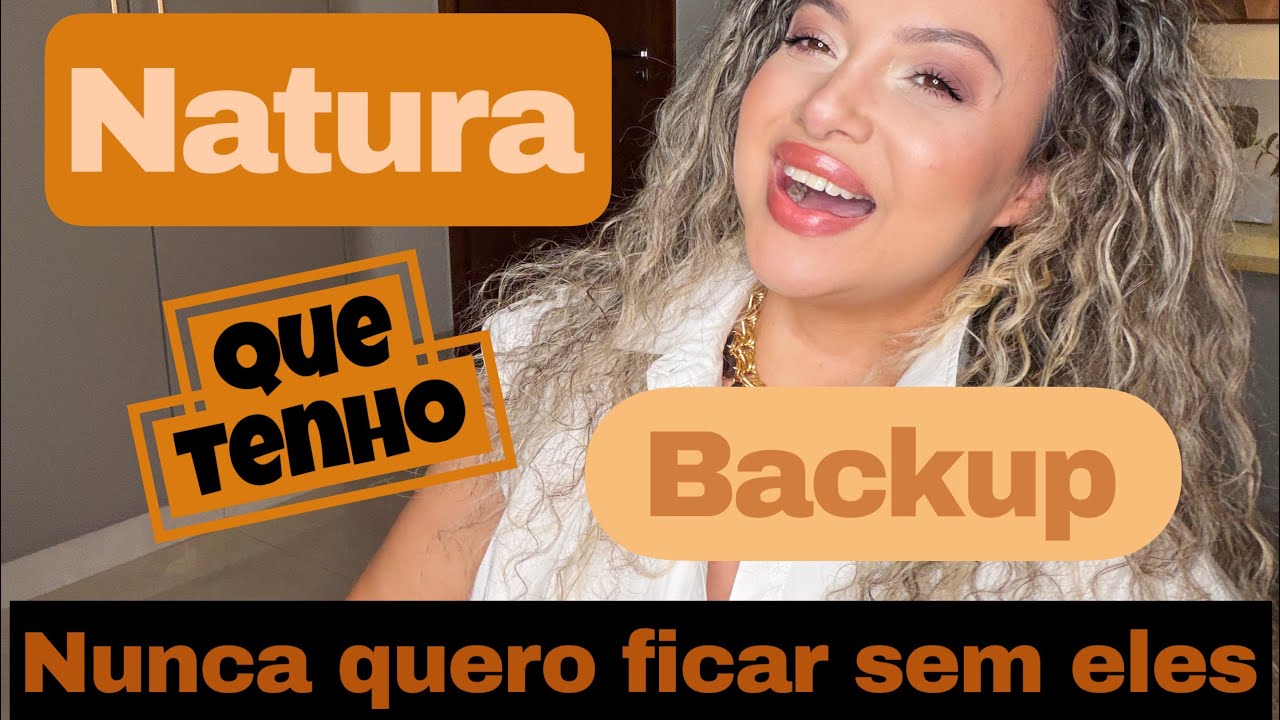 Perfumes Natura que tenho backaup 