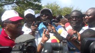 Déclaration Bruno AMOUSSOU le 11 déc 2014