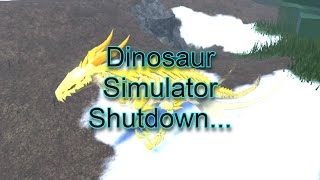 Dinosaur Simulator Shutdown So I Joined DS Testing... (Roblox)