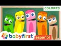 Colores en español para niños | La Pandilla de Colores | Colección de Colores | BabyFirst TV Español