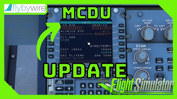 NOW YOU CAN TYPE USING THE KEYBOARD | MCDU UPDATE | Microsoft Flight Simulator | A32NX Dev. Version