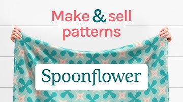 How to Design & Sell Patterns on Spoonflower (Step by Step)