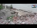 In just 2 hours Padma Dissolved 10 acres land & Trees | Padma River Erosion