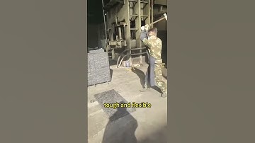 the hardness of the gmt pallets for block making machines.  #brickmachinepallet #brickmachine