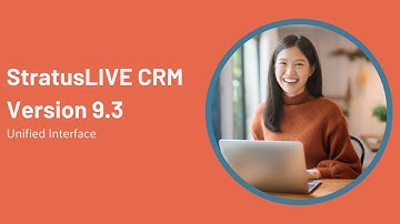 StratusLIVE 365 CRM Version 9.3 Unified Interface