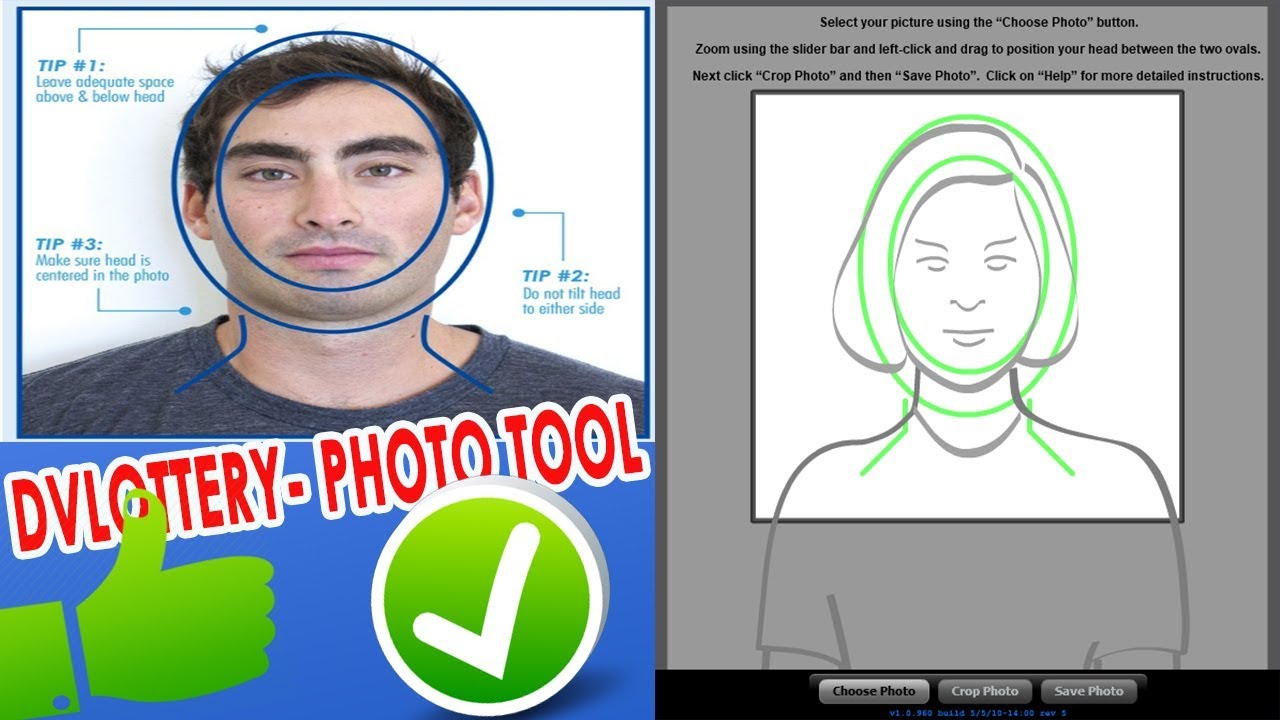 DV LOTTERY PHOTO - how to guarantee its working with this free tool