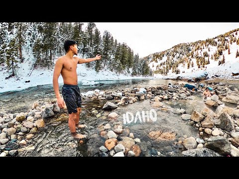 Idaho’s BEST WINTER Hot Springs You NEED To Visit | Sunbeam Hot Springs
