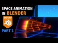 Space Animation in Blender! Beginner Tutorial (part 1)