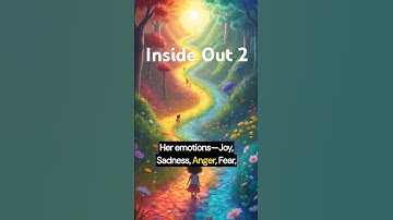 Inside Out 2: New Emotions Emerge #InsideOut2 #Animation #EmotionalJourney #MustWatch #shorts