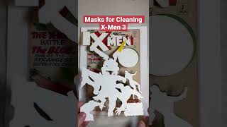 Peroxide and light masks for cleaning X-Men 3