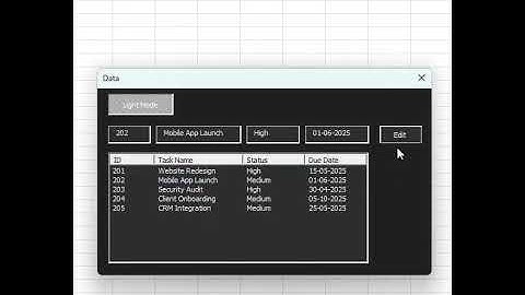 Excel Dark Mode with VBA? Yes Please 🌙✨
