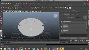 Maya 2014 tutorial : How to animate a clock