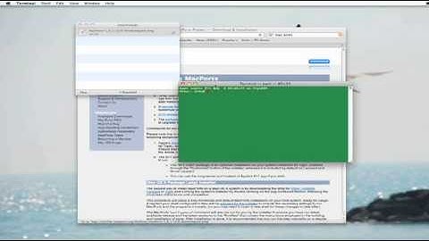 Installing MySQL5 on OSX using Mac Ports