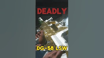 this *DG-58 LSW* build is DEADLY in MW3 WARZONE!😈 #warzone #gaming #cod #shorts