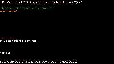 [Dopefish] Screaming *LOUD*