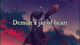 I want to hide the true... - Demon x jar of heart