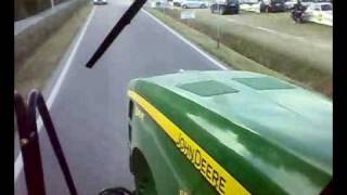 JOHN DEERE 8345RT IN PROVA SU STRADA