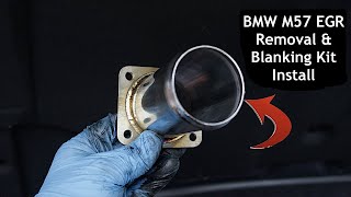 BMW M57 M57N EGR Removal & Blanking Kit Install