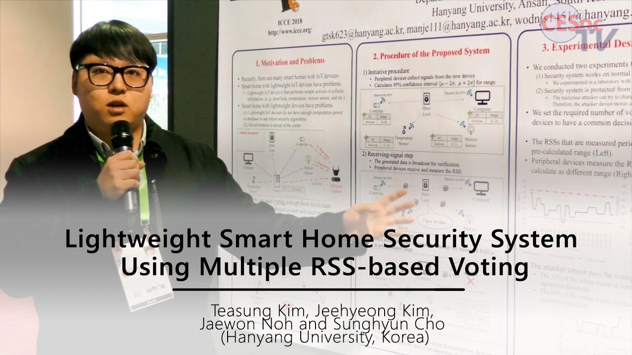 Lightweight Smart Home Security System Using Multiple RSS-based Voting