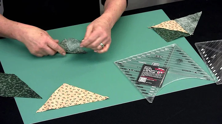 Creative Grids® Multi-Size 6" Flying Geese & 45°/90° Triangle - CGRMSFG4590