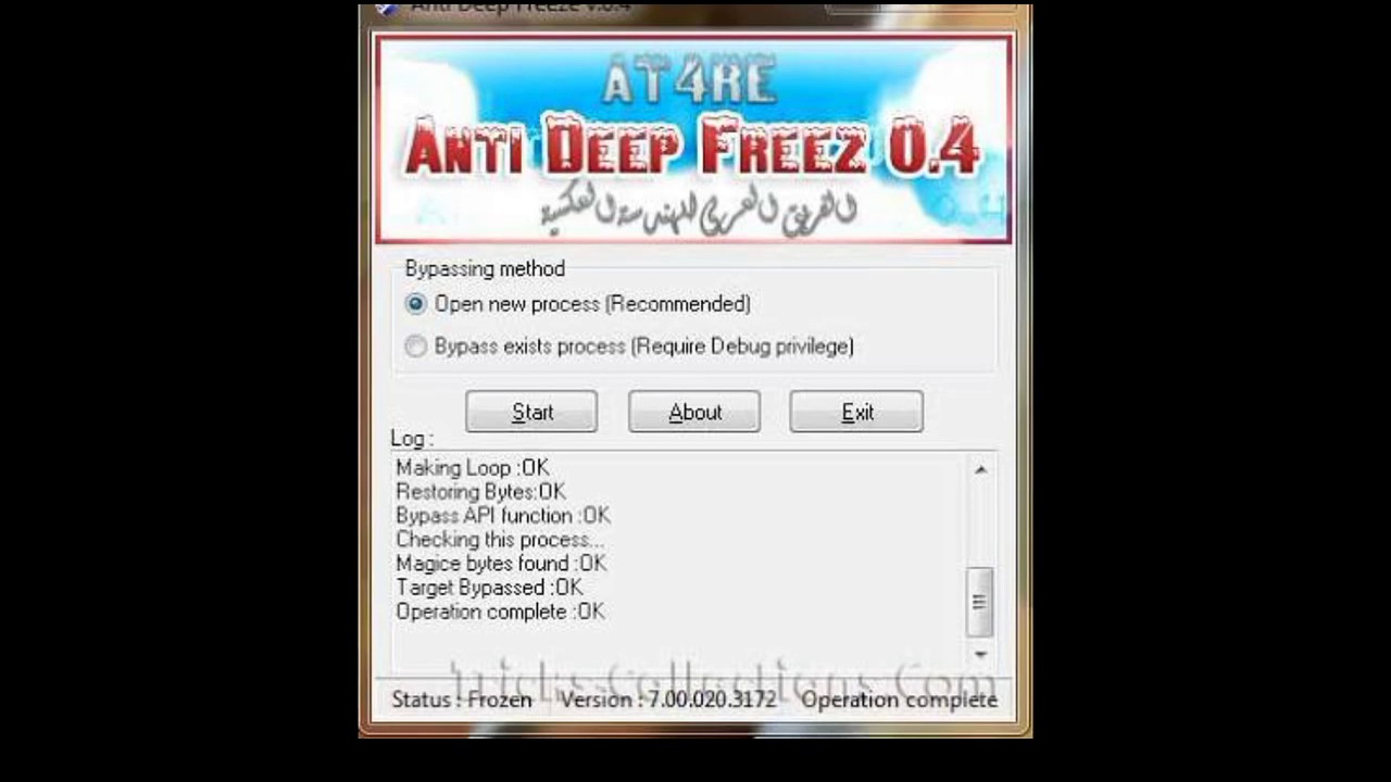 ปลดล็อค deep freeze Update Anti DeepFreeze for DeepFreeze 7(Mega and Mediafire Links below)