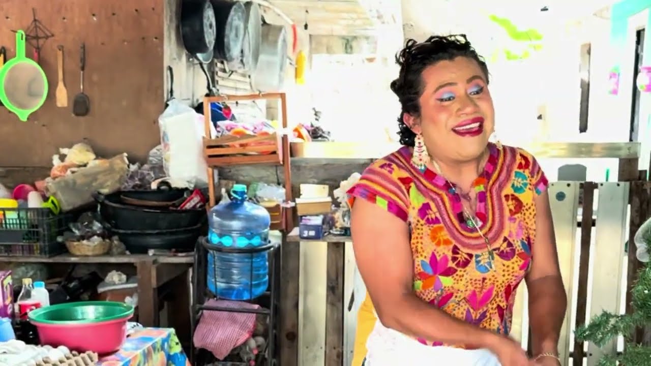 Los tamales para el día de la candelaria en la Nopalera 