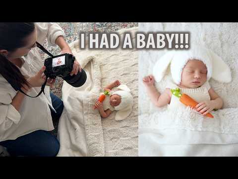 Why I Was Away… + Newborn Photoshoot Behind The Scenes