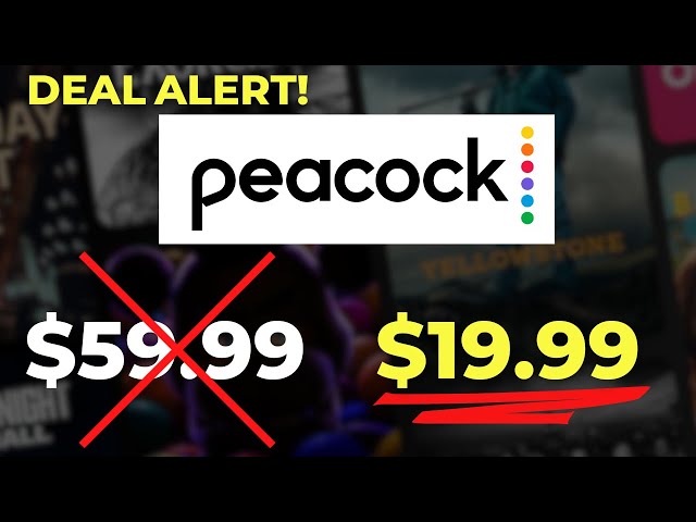 DEAL ALERT: Peacock Premium Drops to $20 for a Year Before July Price Hike! class=