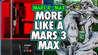 Elegoo Mars 4 Max Review - The New BEST BEGINNER PRINTER